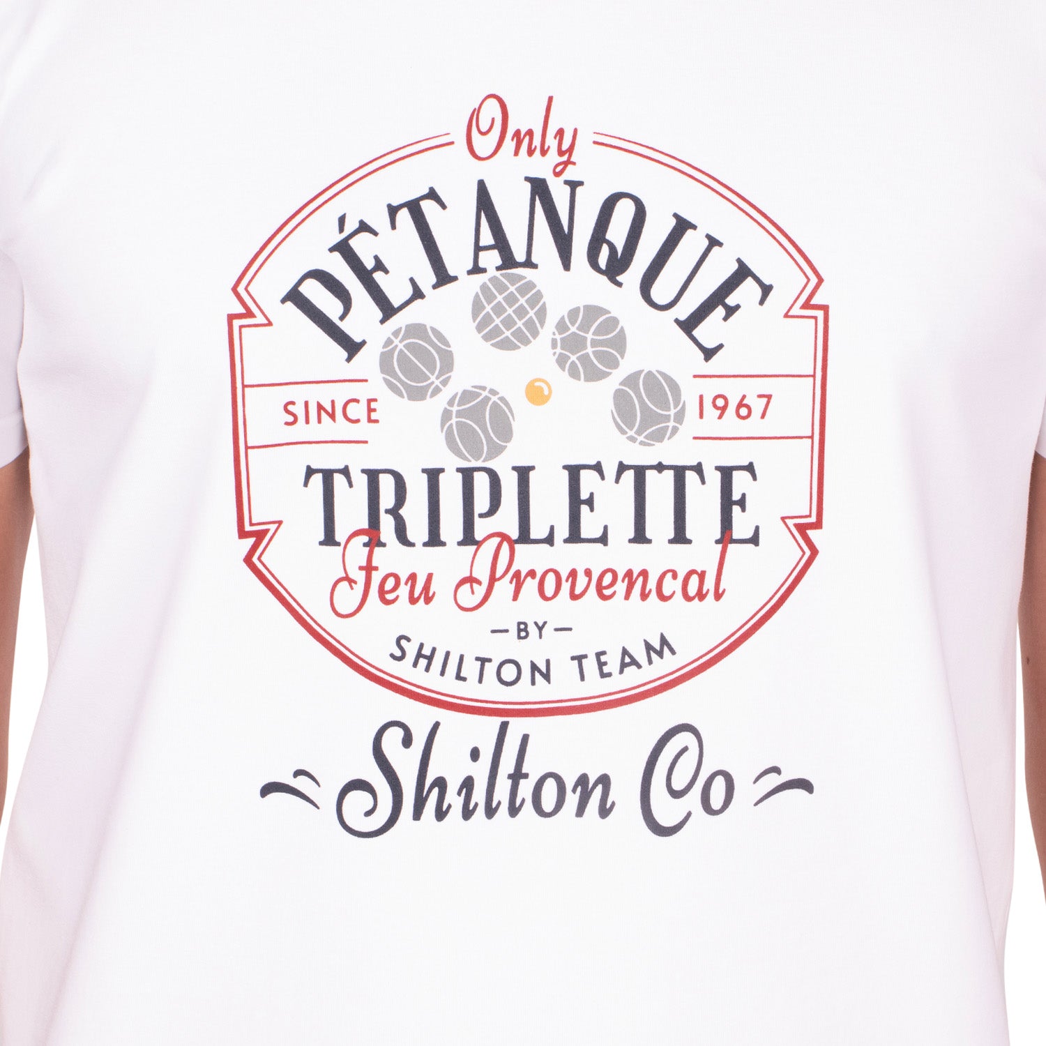 Tshirt Petanque Masters Blanc