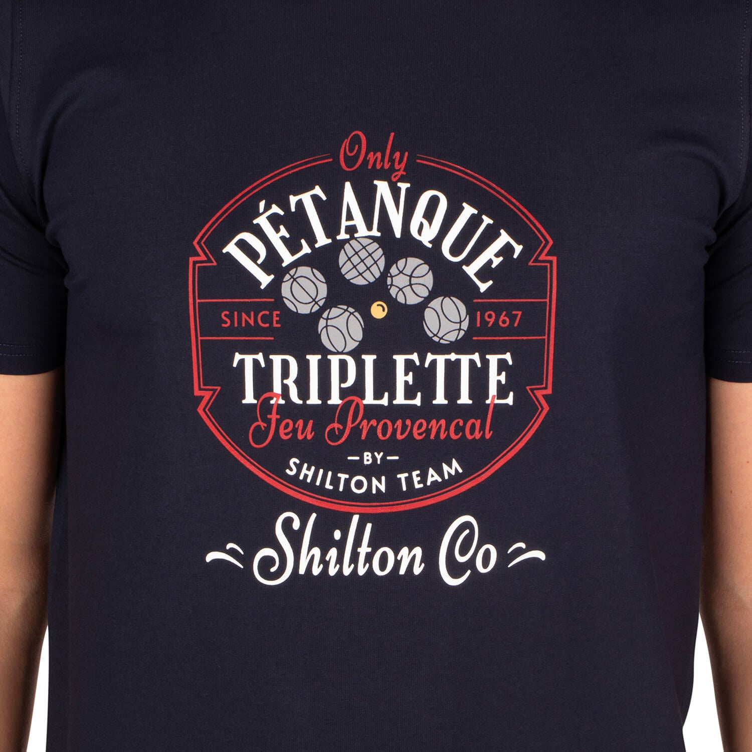 Tshirt Petanque Masters Navy