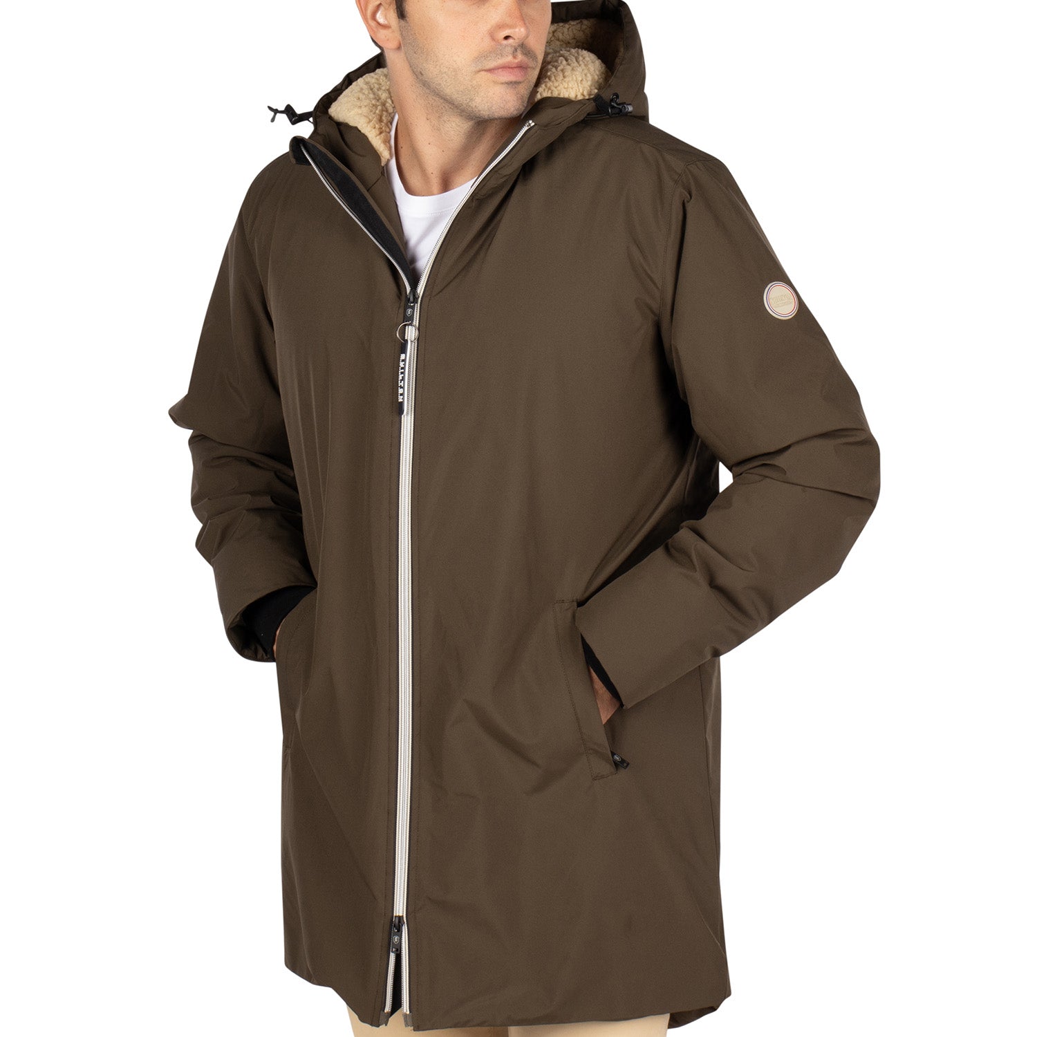 Parka à capuche rain